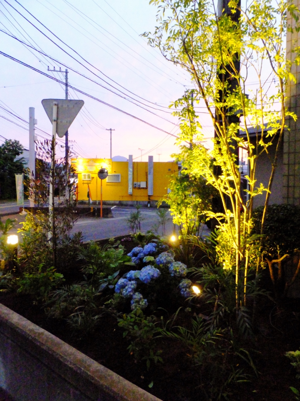 風や季節を感じる花壇/南足柄市